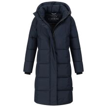 Marikoo Tabiaa Damen Winter Steppmantel Navy Größe XS - Gr. 34