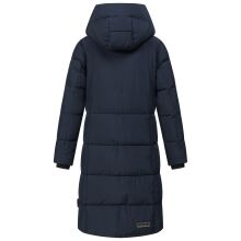 Marikoo Tabiaa Damen Winter Steppmantel Navy Größe XS - Gr. 34