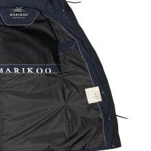 Marikoo Tabiaa Damen Winter Steppmantel Navy Größe XS - Gr. 34