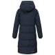 Marikoo Tabiaa Damen Winter Steppmantel Navy Größe XS - Gr. 34
