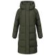 Marikoo Tabiaa Damen Winter Steppmantel Dark Olive Größe S - Gr. 36