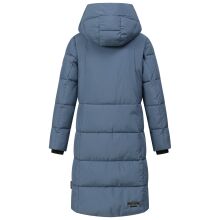 Marikoo Tabiaa Damen Winter Steppmantel Dusty Blue Gr&ouml;&szlig;e S - Gr. 36