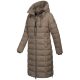Navahoo Mondmaedchen Damen Winter Steppmantel Stone Brown Größe S - Gr. 36