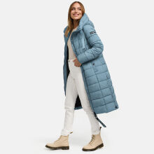 Navahoo Mondmaedchen Damen Winter Steppmantel Powder Blue Gr&ouml;&szlig;e S - Gr. 36