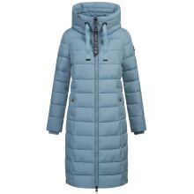 Navahoo Mondmaedchen Damen Winter Steppmantel Powder Blue Gr&ouml;&szlig;e S - Gr. 36