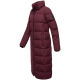 Marikoo Nadeshikoo Damen lange Winter Steppjacke Wine Größe S - Gr. 36