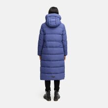 Marikoo Nadeshikoo Damen lange Winter Steppjacke Blue Violet Gr&ouml;&szlig;e S - Gr. 36