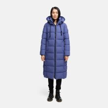 Marikoo Nadeshikoo Damen lange Winter Steppjacke Blue Violet Gr&ouml;&szlig;e XXL - Gr. 44