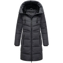 Marikoo Natsukoo Damen Winter Steppjacke lang Anthrazit Größe M - Gr. 38