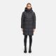 Marikoo Natsukoo Damen Winter Steppjacke lang Anthrazit Größe M - Gr. 38