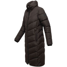 Navahoo Sahnekatzi Damen lange Winter Steppjacke Choco Gr&ouml;&szlig;e S - Gr. 36