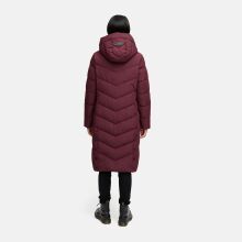 Navahoo Sahnekatzi Damen lange Winter Steppjacke Wine Gr&ouml;&szlig;e XS - Gr. 34