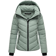 Marikoo Samuiaa Damen Herbst Winter Steppjacke Smokey Mint Größe S - Gr. 36