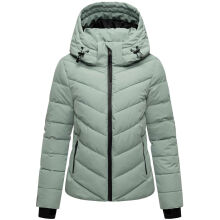 Marikoo Samuiaa Damen Herbst Winter Steppjacke Smokey Mint Größe S - Gr. 36