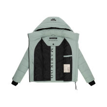 Marikoo Samuiaa Damen Herbst Winter Steppjacke Smokey Mint Größe S - Gr. 36