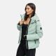 Marikoo Samuiaa Damen Herbst Winter Steppjacke Smokey Mint Größe S - Gr. 36