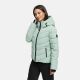 Marikoo Samuiaa Damen Herbst Winter Steppjacke Smokey Mint Größe S - Gr. 36