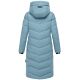 Navahoo Schmatzibaer lange Damen Winter Steppjacke Powder Blue Größe XS - Gr. 34