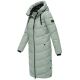 Navahoo Schmatzibaer lange Damen Winter Steppjacke Smokey Mint Größe M - Gr. 38