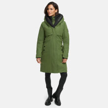 Navahoo Snowelf warme Damen Winterjacke Pine Olive...