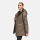 Navahoo Winterfunke Damen Winterjacke Stone Brown Größe XXXL - Gr. 46