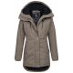 Navahoo Winterfunke Damen Winterjacke Stone Brown Größe XXXL - Gr. 46