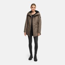 Navahoo Winterfunke Damen Winterjacke Stone Brown Größe L - Gr. 40