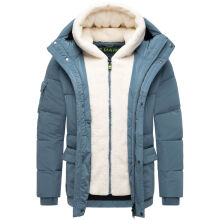 Stone Harbour Lauroo Herren Winter Steppjacke Dusty Blue Gr&ouml;&szlig;e L - Gr. L