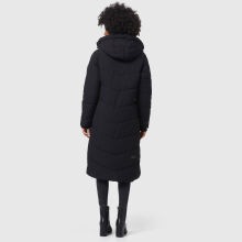 Marikoo Benikoo Damen lange Winterjacke Schwarz-Größe XS - Gr. 34