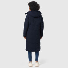Marikoo Benikoo Damen lange Winterjacke Navy-Gr&ouml;&szlig;e XS - Gr. 34