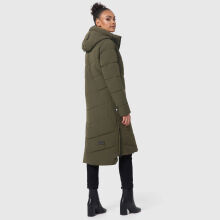 Marikoo Benikoo Damen lange Winterjacke Dark Olive-Gr&ouml;&szlig;e XS - Gr. 34