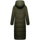 Navahoo Hingucker Damen lange Winterjacke Dark Olive Gr&ouml;&szlig;e XXXL - Gr. 46