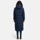 Navahoo Isalie Damen lange Winterjacke gesteppt Navy Größe XXXL - Gr. 46