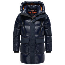 Stone Harbour Nelioon Herren Winter Steppjacke Glanz Optik Navy Gr&ouml;&szlig;e XXXL - Gr.3XL