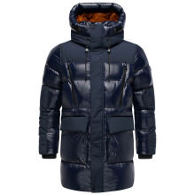Stone Harbour Nelioon Herren Winter Steppjacke Glanz Optik Navy Gr&ouml;&szlig;e XXXL - Gr.3XL