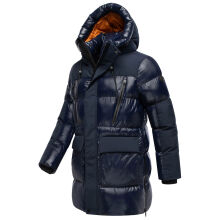 Stone Harbour Nelioon Herren Winter Steppjacke Glanz Optik Navy Gr&ouml;&szlig;e XXXL - Gr.3XL