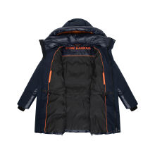 Stone Harbour Nelioon Herren Winter Steppjacke Glanz Optik Navy Gr&ouml;&szlig;e XXXL - Gr.3XL