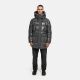 Stone Harbour Nelioon Herren Winter Steppjacke Glanz Optik Anthrazit Größe S - Gr.S