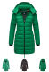 Marikoo Abendsternchen Herbst  Winter Steppjacke lang B603a