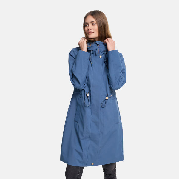 Marikoo Zilandaa Damen Parka Dusty Blue