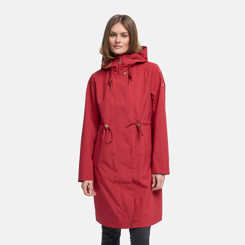 Marikoo Zilandaa Damen Parka Velvet Red