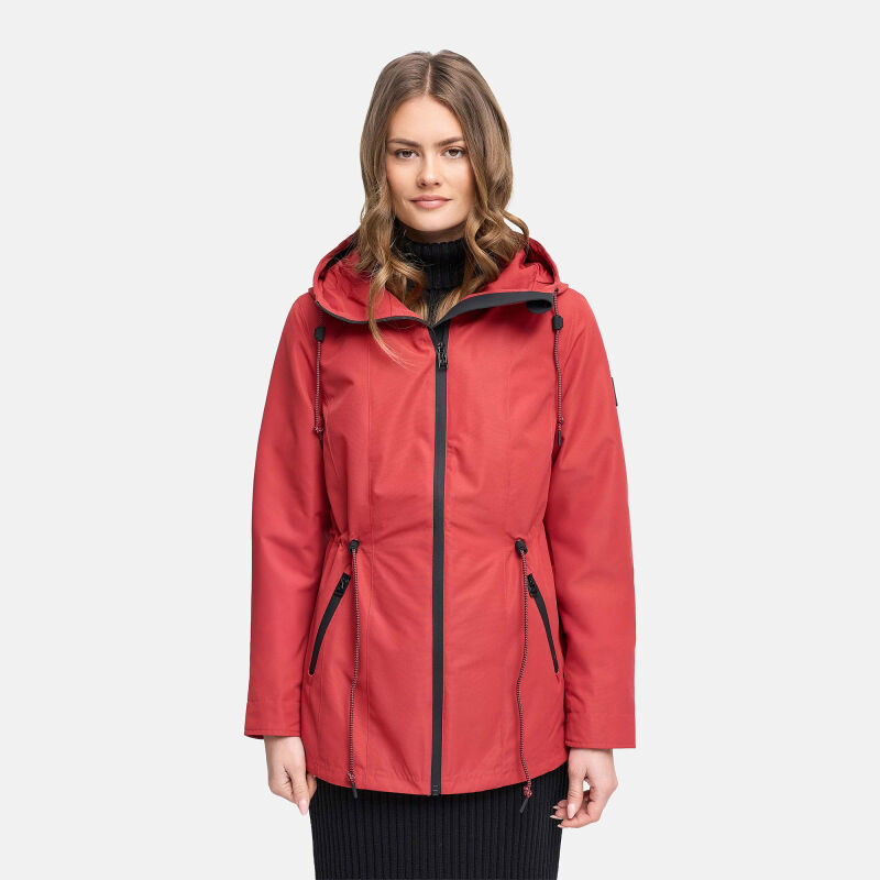 Navahoo Blumentanz Damenjacke Velvet Red Gr&ouml;&szlig;e XXL - Gr.44