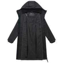 Navahoo Edelumhang Damen Parka Schwarz Größe S - Gr.36