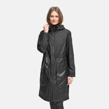 Navahoo Edelumhang Damen Parka Schwarz Größe XXXL - Gr.46