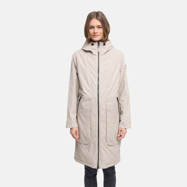 Navahoo Edelumhang Damen Parka Bone