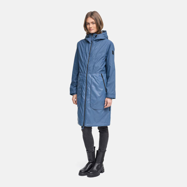 Navahoo Edelumhang Damen Parka Dusty Blue Größe XL - Gr.42