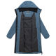 Navahoo Edelumhang Damen Parka Dusty Blue Größe XL - Gr.42