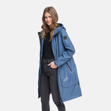 Navahoo Edelumhang Damen Parka Dusty Blue Gr&ouml;&szlig;e XXL - Gr.44