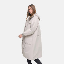 Navahoo Kirschwind Damen Parka Bone Gr&ouml;&szlig;e L - Gr.40