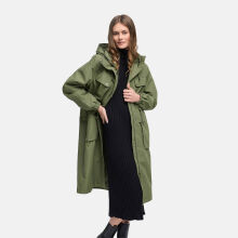 Navahoo Kirschwind Damen Parka Olive Leaf Größe XS - Gr.34